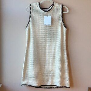 NWT: Aligne Immy Crochet Mini Dress